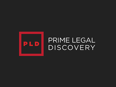 Prime Legal Discovery corporate identity serious