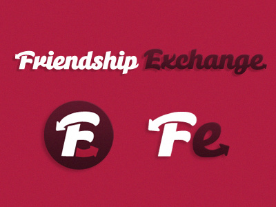 Friendship Exchange Logo - Second Draft brand identity script