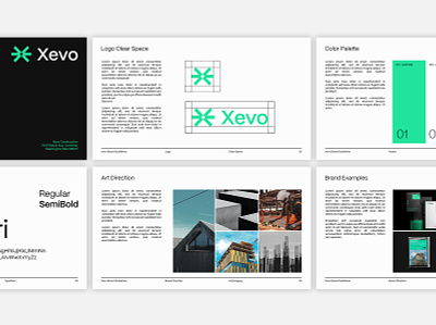 Xevo Brand Guidelines 3d abstract logo brand book brand design brand guide brand guidelines brand identity branding brandmark design graphic design illustration logo logo design logomark ui vector