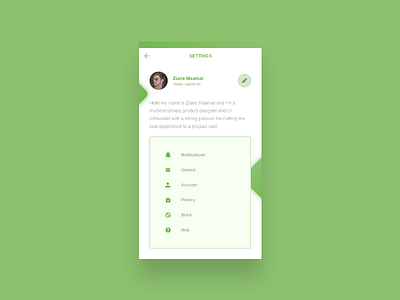 Daily UI – Day #007 – Settings behance challenge conceptart dailui daily 100 daily 100 challenge dailyui dailyui007 dailyuichallenge designer designing dribbble dribbblers graphicdesign ui uidesign uxdesign visualgraphic webdesign