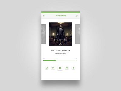 Daily UI – Day 009 – Music Player