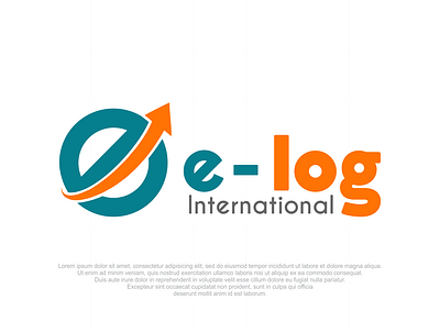 e logistic international logo logo