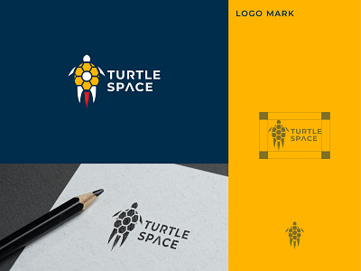 Turtle Space branding design graphic design illustration logo typography vector