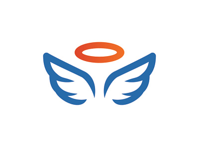 Angel angel branding design icon logo