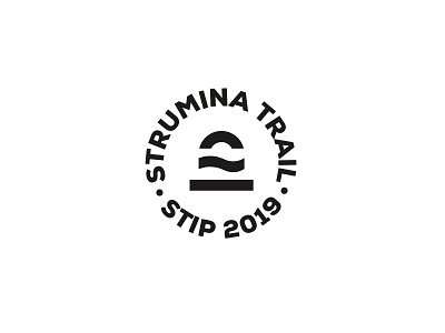 Strumina Trail Race branding icon logo