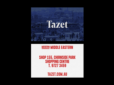 Tazet Business Card