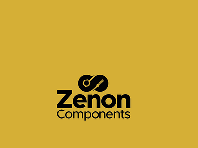 Zenon Components Logo Concept branding design graphic design logo typography