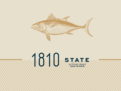1810 State Branding II beige branding building concept etching exploration ledgewood numerals pattern state tuna