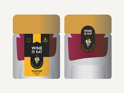 Wine To Eat - Packaging I branding caviar design food food packaging moscatel packaging spoon wine