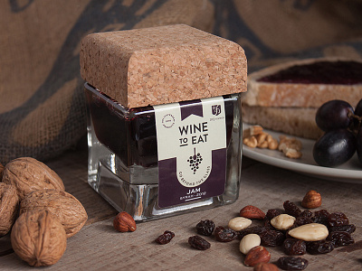 Wine to Eat - Packaging II branding caviar design food food packaging jam packaging spoon syrah wine