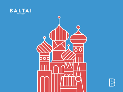 Baltai Project III baltai building direction identity illustration kremlin line project russian translate