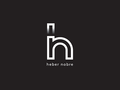 HN II branding developer front end hn identity letters logo mark shadow visual identity