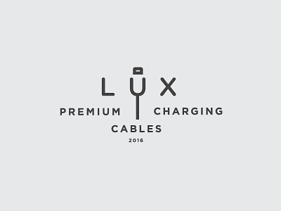 Lux Cables I apple cable charging icon illustrations ipad iphone logo lux premium