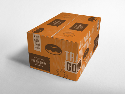 The Original - Packaging II doonies doughnuts good layout logo mockup original packaging pattern tasty traditional