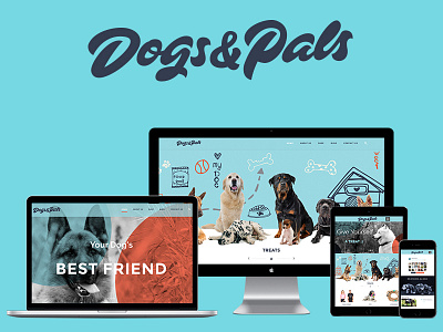 Dogs And Pals - Website and Branding