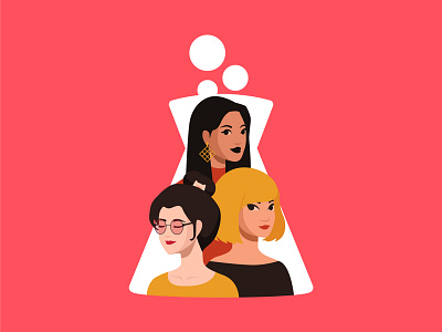 Startup Weekend Cebu Women Edition Logo illustration logo startup weekend woman women