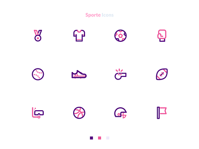 Sporte icons icon sporte 双色 线性