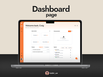 Dashboard page design designer dribble figma interaction design landing page mobile design shots ui uiux