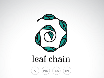 Leaf Chain Lgoo graphic