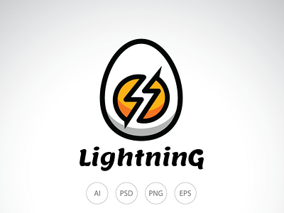 Lightning Egg Logo