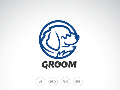 Dog Grooming Logo