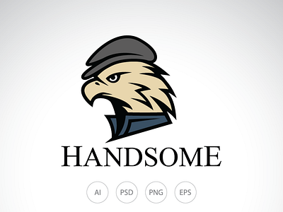 Handsome Eagle Logo