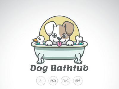 Dog Bathtub Logo