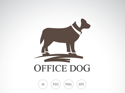 Office Dog Logo logo