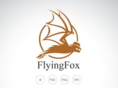 Flying Fox Logo design