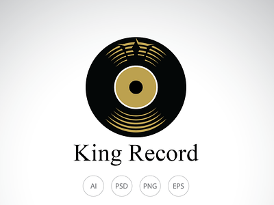 King Record Logo