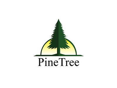 Pine Tree Logo Template