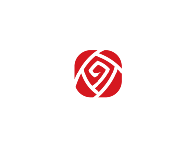 Red Rose Flower Logo Template by Heavtryq - Dribbble