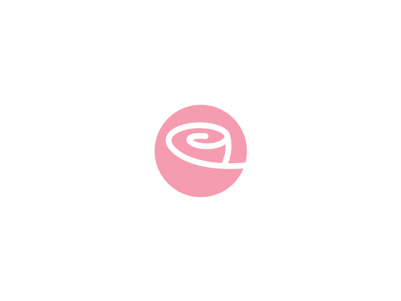 rose sphere flower logo template by heavtryq dribbble dribbble