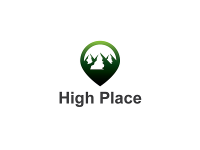 Mountain Map Logo Template