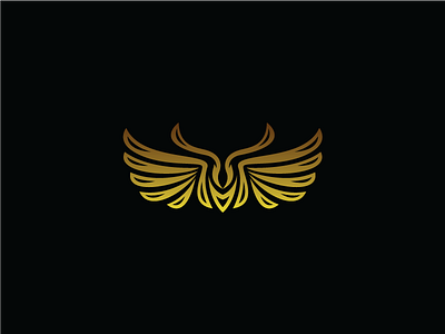 Butterfly Crest Wings Logo Template by Heavtryq on Dribbble