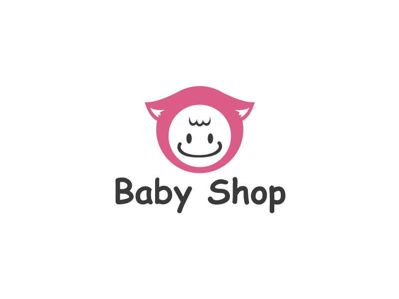 Baby And Kids Shop Logo Template by Heavtryq on Dribbble