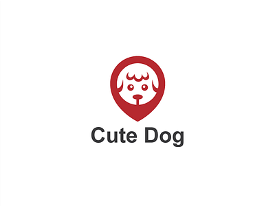 Pin Dog Logo Template dog logo dog shop logo dog store logo graphic design logo logo design logo template pet logo pet shop logo pet store logo pin logo template