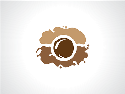 Splash Coffee Camera Logo Template aqua logo camera logo chocolate logo coffee logo liquid logo logo logo template photography logo splash logo template tint logo water logo