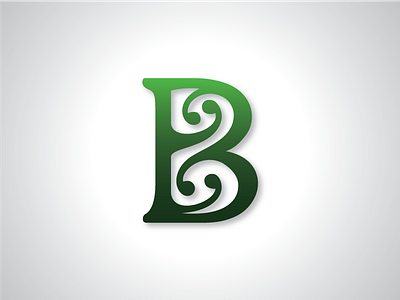 Boutique Alphabet B Logo Template alphabet b logo boutique logo capital b logo character logo flower logo graphic design logo logo design logo template template type logo write logo