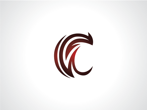 Tribal Alphabet C Typography Logo Template by Heavtryq on ...