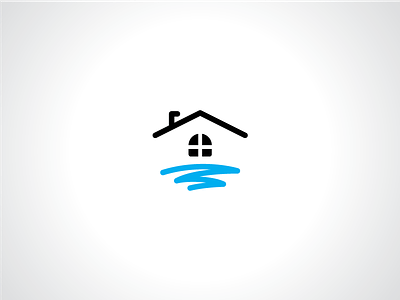 Home Lake Property Logo Template