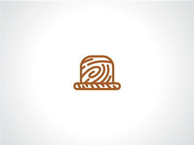 Wooden Hat Logo Template