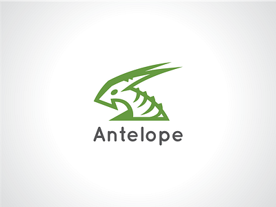 Young Antelope Logo Template antelope logo forest logo game logo gamer logo gaming logo logo logo template natural logo nature logo pet logo wild animal logo young logo