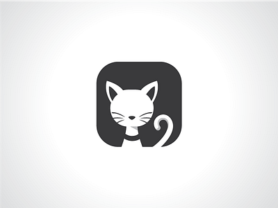 Elegant Cat Logo Template