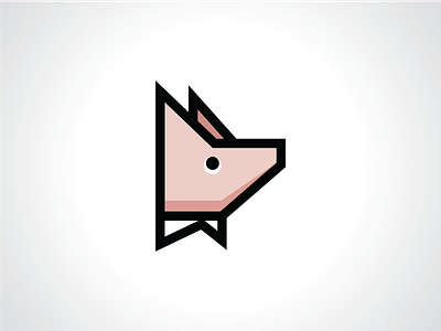 Classy Pig Logo Template classy cute funny gentleman hog logo logo design pig pork snorter swine template