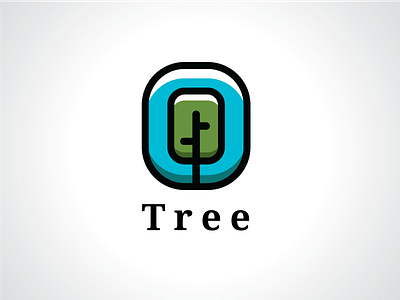Tree Emblem Logo Template emblem forest graphic design logo logo design logo template natural nature template tree