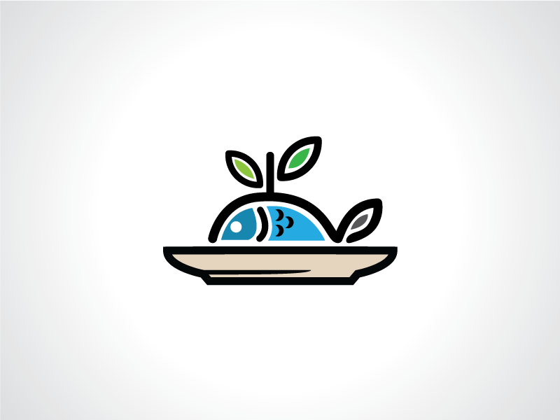 Organic Food Logo Template By Heavtryq On Dribbble