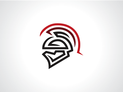Labyrinth Sparta Helmet Logo Template