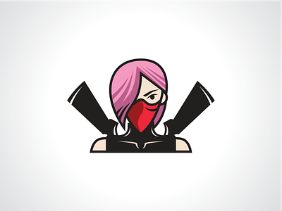 Gunslinger Girl Logo Template