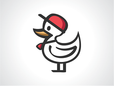 Swag Duck Logo Template by Heavtryq on Dribbble